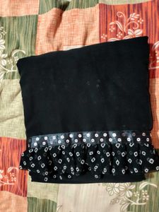 Elegant Black Saree