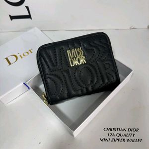 DIOR MINI WALLET 12AA QUALITY WITH MULTI HOLDER