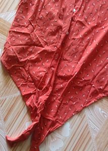 Cute Coral Print Shirt