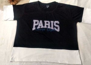 Paris Black Tshirt🌷