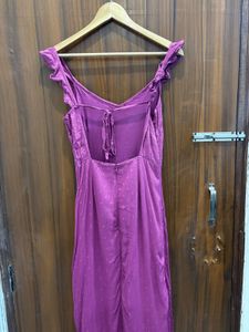 Purple Midi Dress