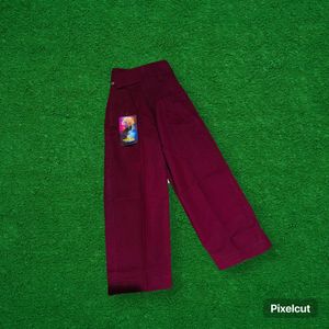 Boys Maroon Pants