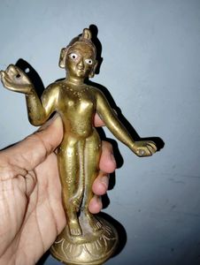 Radha Brass Idol Big Size