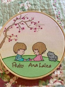 Two Embroidery hoop 🐇