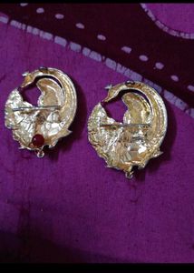 Elegant Peacock Earrings