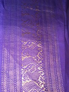 Silk Saree In Blue Colour