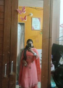 New Peach Gharara Set
