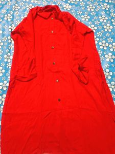 Elegant Red Kurta