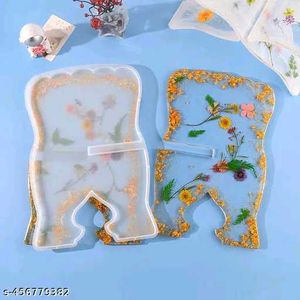Floral Resin Phone Stand