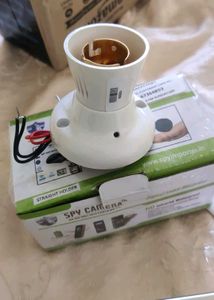 Spy Camera Bulb Holder HD Quality | Brand New