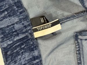 Blue Top Shop pants