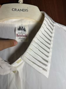 White Tie-Front Shirt