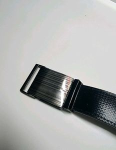 Black Leather Belt