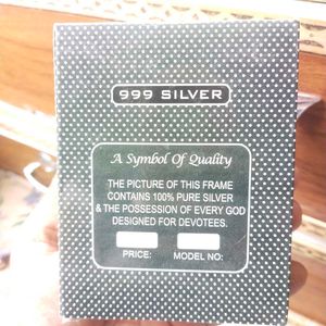999 Pure Silver Sawaliya Seth Stand Frame