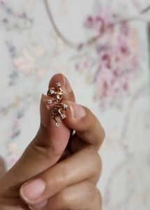 Giva Rose Gold Tiara Earrings