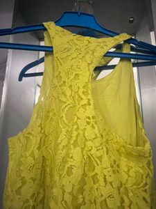Yellow Lace Dress