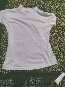White Basic Tee
