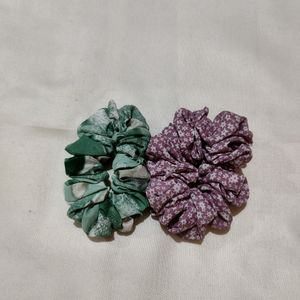 Scrunchies Combo Of 2
