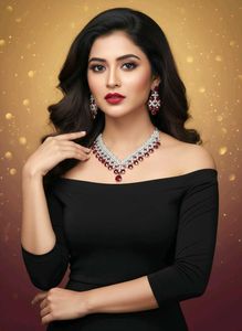 Elegant AD Necklace &amp; Earring Set