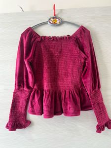 Heavy Velvet Top Brand New