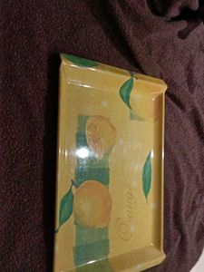 Yellow Tray for serving