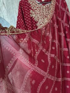 Pink Complete Party Wear Set
