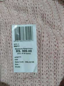Cute Pink Knit Cardigan