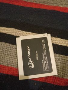 Micromax 2000 mAh battery
