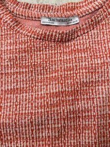 Zara Textured Weave Top