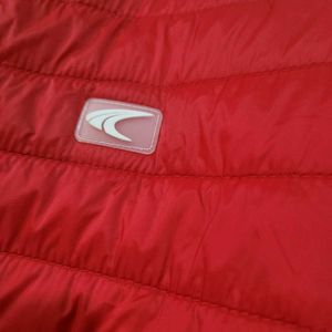 Soft-Shell Zip Front Puffer Jacket