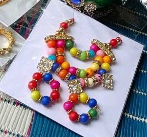Colorful Beaded Earrings