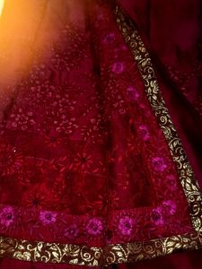 Awesome 👌wine Colour Saree