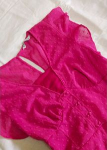 Pink Cottagecore Dress