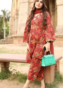 floral suit beautiful maria maroon