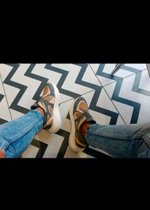 ZUDIO MONOCHROMATIC SHOES (SIZE-8)