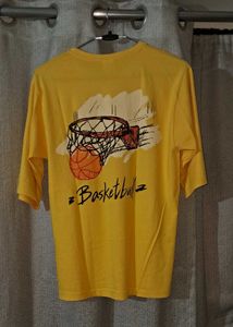 Yellow Basketball T-shirt