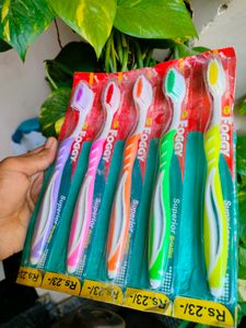 Set Of 5 Colourful 🪥 Toothbrush