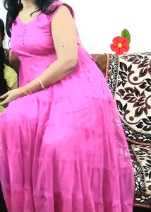 Long Net Gown