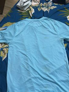 Sky Blue Graphic Tee