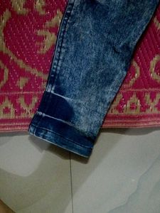 Girl&#39;s Denim Vest Dress