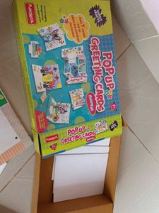 Funskool Pop Up Greeting Cards(3 cards unused)