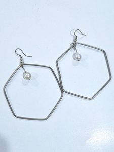 Light Weighted Geometric Shape Earrings