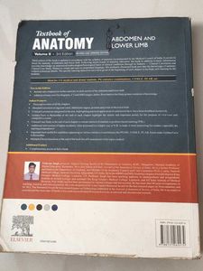 Anatomy Textbook: Abdomen and Lower Limb, 3rd Edit