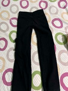 Black Cargo Jeans