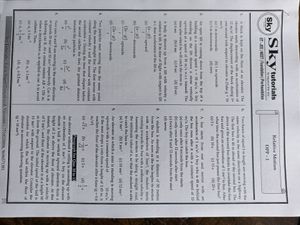 Physics DPP JEE Main And Advanced