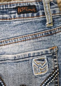 Y2k Blue Mini Denim Skirt