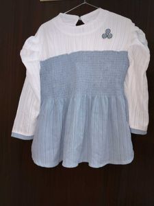 Cute Smocked Babydoll Top