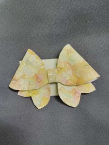 Floral Print Hairbow Clip