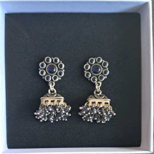 Jhumka Earrings Silver