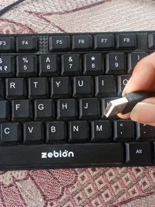zebion keyboard don&#39;t know whether it is working or not, no refund no return